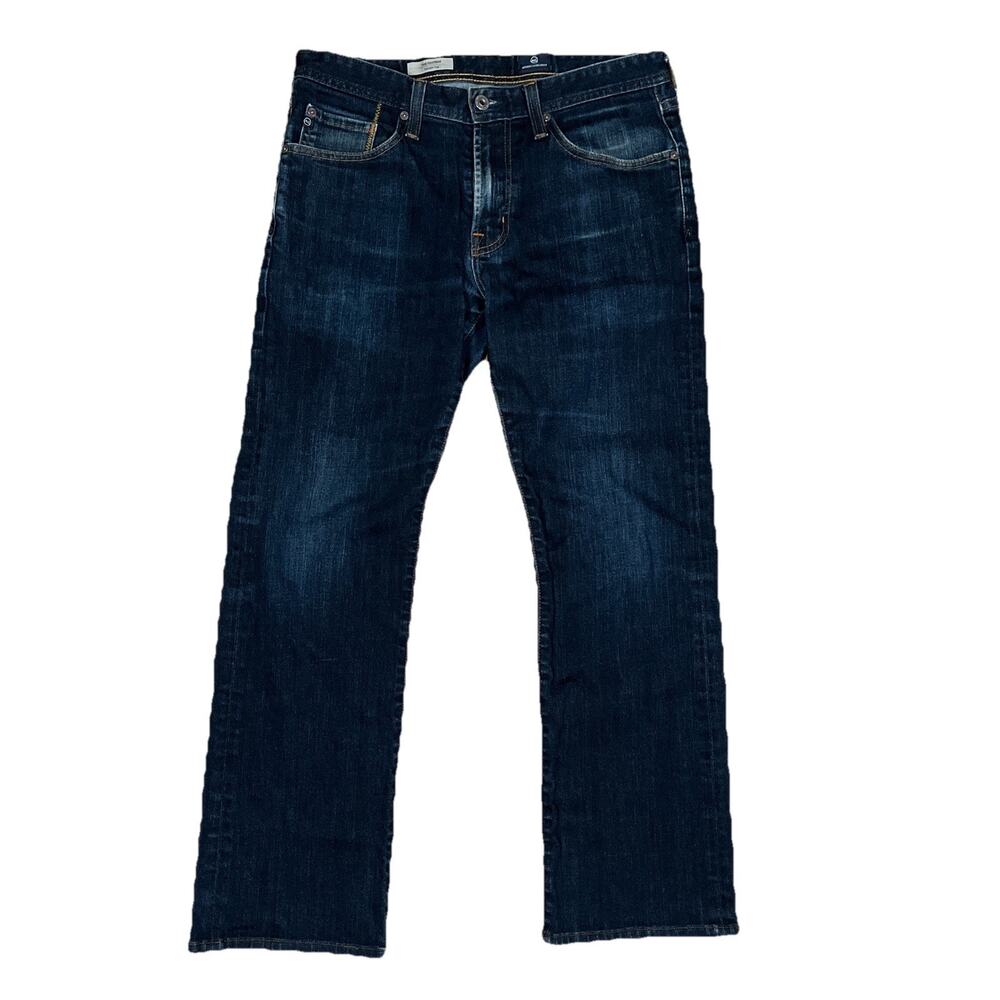 AG Adriano Goldschmied Jeans Blue Protege Straight Leg Stretch USA 32x28 Fade